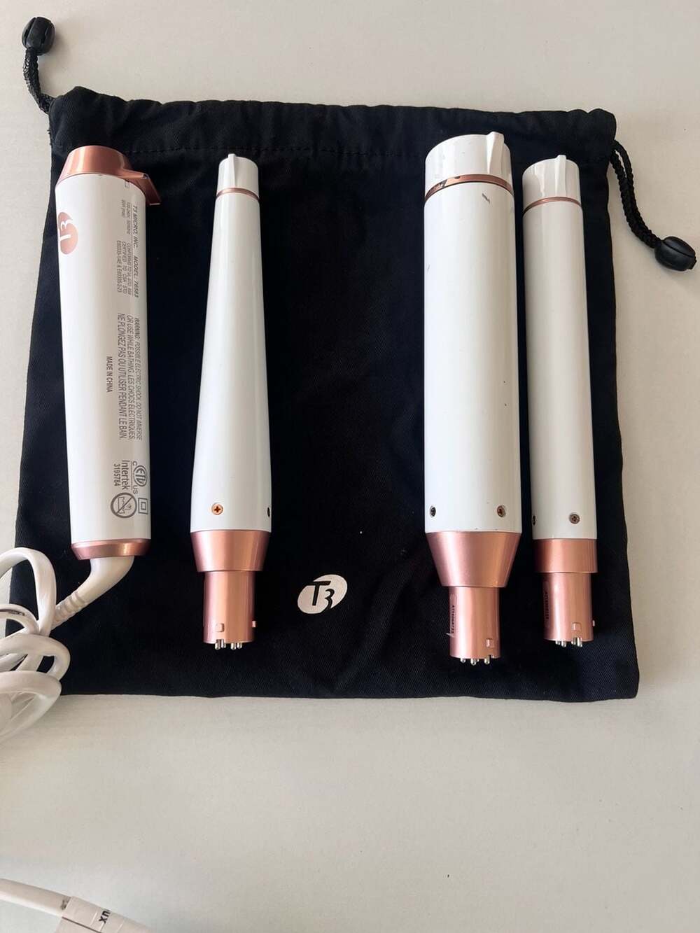 T3 Whirl Trio Interchangeable Styling Wand Set